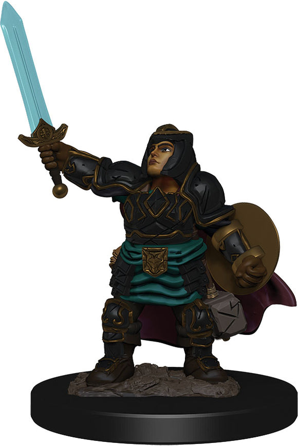 D&D Icons of the Realms: Premium Miniature - Dwarf Female Paladin