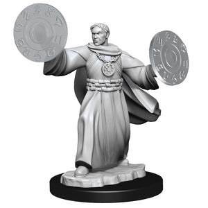 Critical Role Unpainted Miniatures: W1 Human Graviturgy and Chronurgy Wizards Female