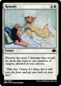 Magic: The Gathering Single - Dominaria Remastered - Remedy (Foil) - Common/022 Lightly Played