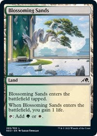 Magic: The Gathering Single - Kamigawa: Neon Dynasty - Blossoming Sands Land/265 Lightly Played