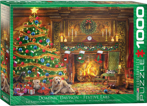 EuroGraphics Festive Labs by Dominic Davison 1000-Piece Puzzle