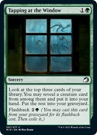 Magic: The Gathering Single - Innistrad: Midnight Hunt - Tapping at the Window - Common/201 Lightly Played