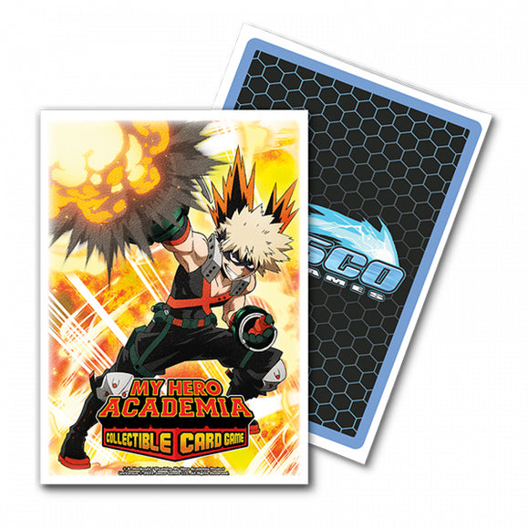 Dragon Shield Sleeves: Standard- Matte 'MHA Bakugo Explode' Art, Limited Edition (100 ct.)