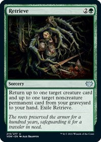 Magic: The Gathering - Innistrad: Crimson Vow - Retrieve Uncommon/215 Lightly Played