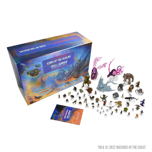 Dungeons & Dragons: Icons of the Realms Set 24 Spelljammer Adventures in Space Collector`s Edition