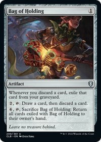 Magic: The Gathering Single - Commander Legends: Battle for Baldur's Gate - Bag of Holding - Uncommon/299 Lightly Played