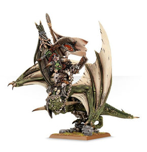 Warhammer Age of Sigmar - Orruk Warboss on Wyvern (Azhag the Slaughterer)