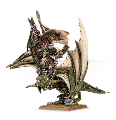 Warhammer Age of Sigmar - Orruk Warboss on Wyvern (Azhag the Slaughterer)