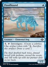 Magic: The Gathering Single - Modern Horizons 2 - Floodhound (Foil) - Common/042 Lightly Played