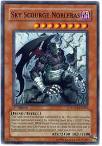 Yu-Gi-Oh! YuGiOh Single - Force of the Breaker - Sky Scourge Norleras - Super Rare/FOTB-EN022 Lightly Played