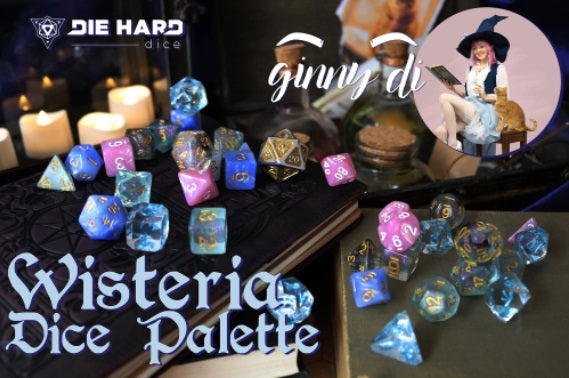 Wisteria Dice Palette from Ginny Di