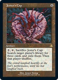 Magic: The Gathering Single - Dominaria Remastered - Jester's Cap (Retro Frame) - Rare/381 Lightly Played