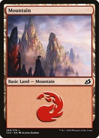 Magic: The Gathering - Ikoria: Lair of Behemoths - Mountain FOIL Legendary/269 Lightly Played