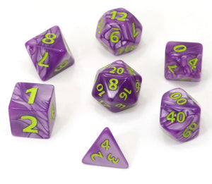 RPG Set - Mega Dice - Purple Trickster