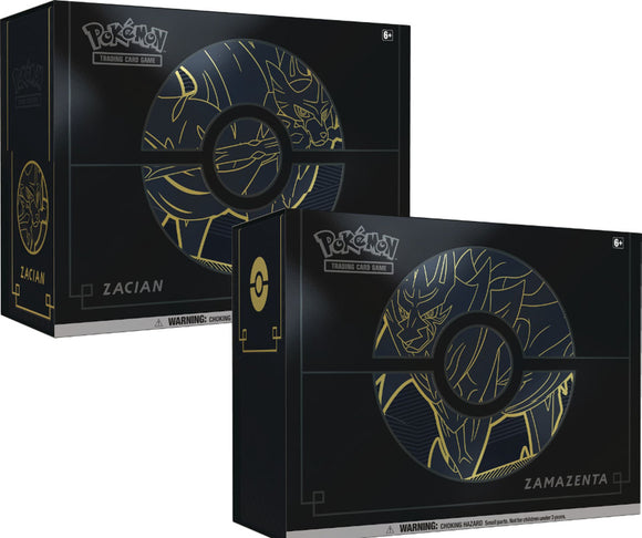 Pokemon TCG: Sword & Shield - Elite Trainer Box Plus Zacian or Zamazenta