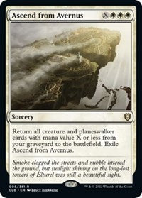 Magic: The Gathering Single - Commander Legends: Battle for Baldur's Gate - Ascend from Avernus Rare/005 Lightly Played