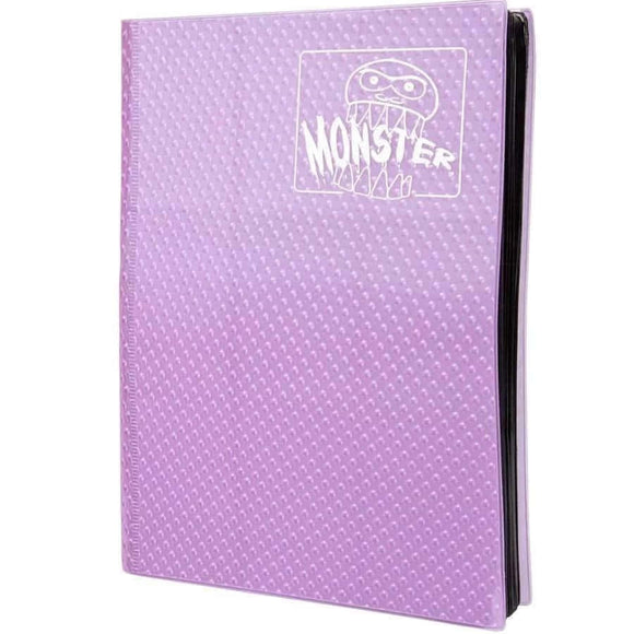 MONSTER BINDERS: 9-POCKET: HOLOFOIL PURPLE
