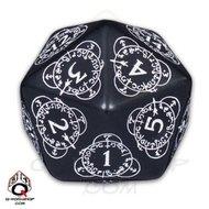 CG Level Counter D20 Black/White