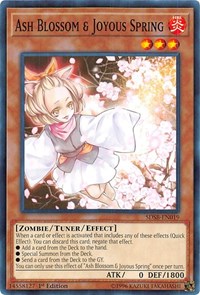 Yu-Gi-Oh! YuGiOh Single - Structure Deck: Soulburner - Ash Blossom & Joyous Spring - Common/SDSB-EN019 Lightly Played