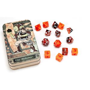 RPG Class Dice: Alchemist Set Tin (14 Dice)