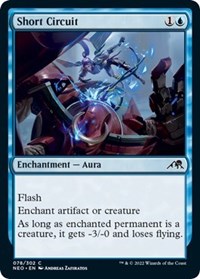 Magic: The Gathering Single - Kamigawa: Neon Dynasty - Short Circuit Common/078 Lightly Played