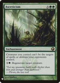 Magic: The Gathering Single - The List - Asceticism - Rare/110 Lightly Played