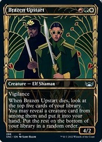 Magic: The Gathering Single - Streets of New Capenna - Brazen Upstart ()Showcase) - Uncommon/296 Lightly Played