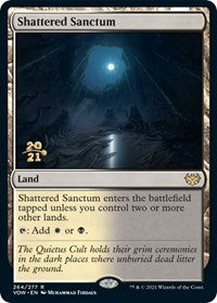 Magic: The Gathering Single - Innistrad: Crimson Vow - Prerelease Cards- Shattered Sanctum FOIL Rare/264 Lightly Played
