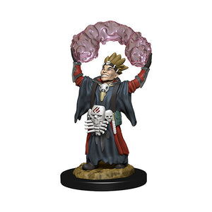 Wizkids Minis: Wardlings Wave 3- Boy Warlock & Lizard
