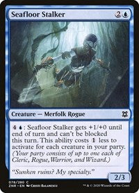 Magic: The Gathering Single - Zendikar Rising - Seafloor Stalker Common/078 Lightly Played