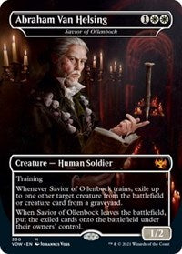 Magic: The Gathering - Innistrad: Crimson Vow - Abraham Van Helsing - Savior of Ollenbock - Mythic/330 Lightly Played