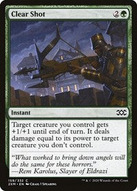 Magic: The Gathering Single - Double Masters - Clear Shot (Foil) - Common/159 Lightly Played