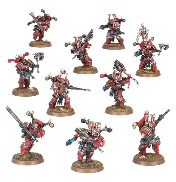 Warhammer 40,000 - World Eaters: Khorne Berzerkers