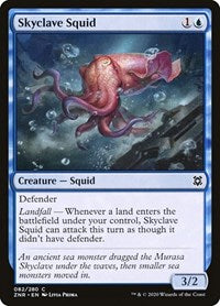 Magic: The Gathering Single - Zendikar Rising - Skyclave Squid Common/082 Lightly Played