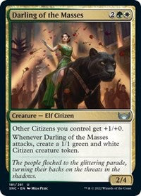 Magic: The Gathering Single - Streets of New Capenna - Darling of the Masses - Uncommon/181 Lightly Played