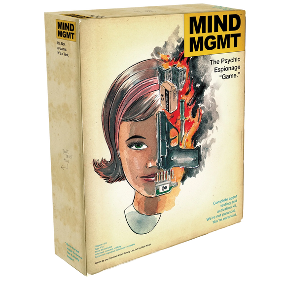 Mind MGMT: The Psychic Espionage “Game.”