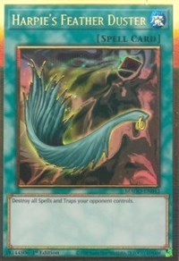 Yu-Gi-Oh! YuGiOh Single - Maximum Gold - Harpie's Feather Duster - Premium Gold Rare/MAGO-EN042 Lightly Played