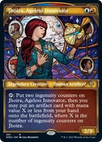 Magic: The Gathering Single - Dominaria United - Jhoira, Ageless Innovator (Showcase) - Rare/301 Lightly Played