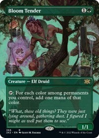 Magic: The Gathering - Double Masters 2022 - Bloom Tender (Borderless) (Foil) - Rare/366 Lightly Played