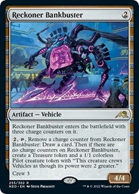 Magic: The Gathering Single - Kamigawa: Neon Dynasty - Reckoner Bankbuster FOIL Rare/255 Lightly Played