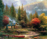 Puzzle: Oversized Thomas Kinkade Inspirations Assortment (300 Piece)