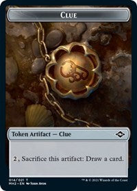 Magic: The Gathering Single - Modern Horizons 2 - Clue (014) Token/014 Lightly Played