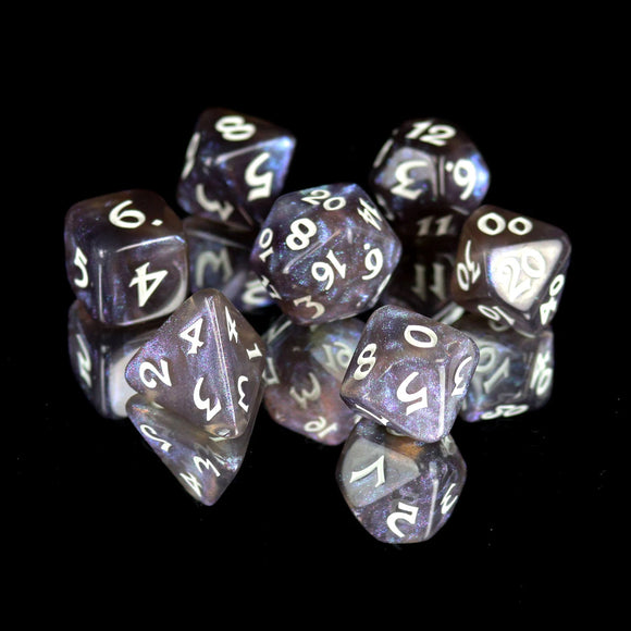 7 Piece RPG Set - Elessia Kybr - Passion with White