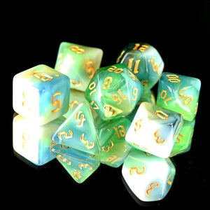 7 Piece RPG Set - Spring Breeze