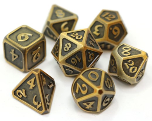 RPG Set - Mythica Battleworn Gold