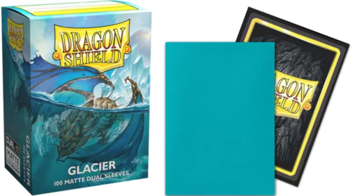 Dragon Shields: (100) Matte Dual - Glacier