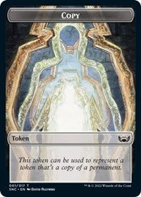 Magic: The Gathering Single - Streets of New Capenna - Copy // Treasure (17) Token (Foil) - Token/001 Lightly Played