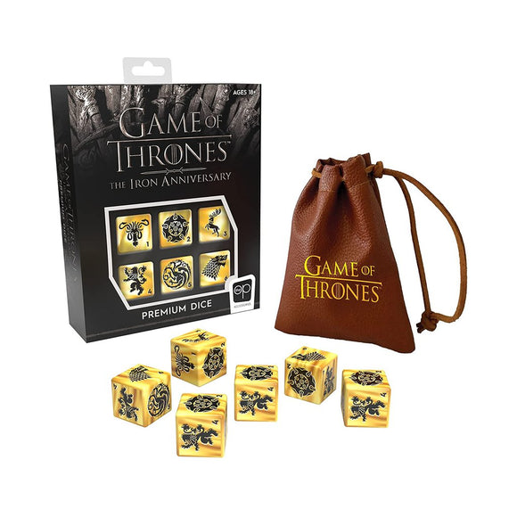 Dice Set: d6 Game of Thrones Premium