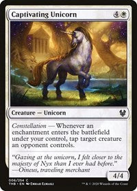 Magic: The Gathering Single - Theros Beyond Death - Captivating Unicorn Common/006 Lightly Played