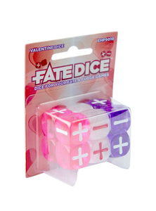 Fate Core RPG: Fate Dice - Valentine (12)